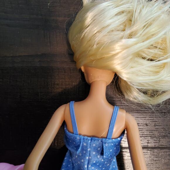 Mattel Barbie Doll Blonde Fashion Doll Riding Outfit with Brown Boots Pink Hat - Picture 11 of 11